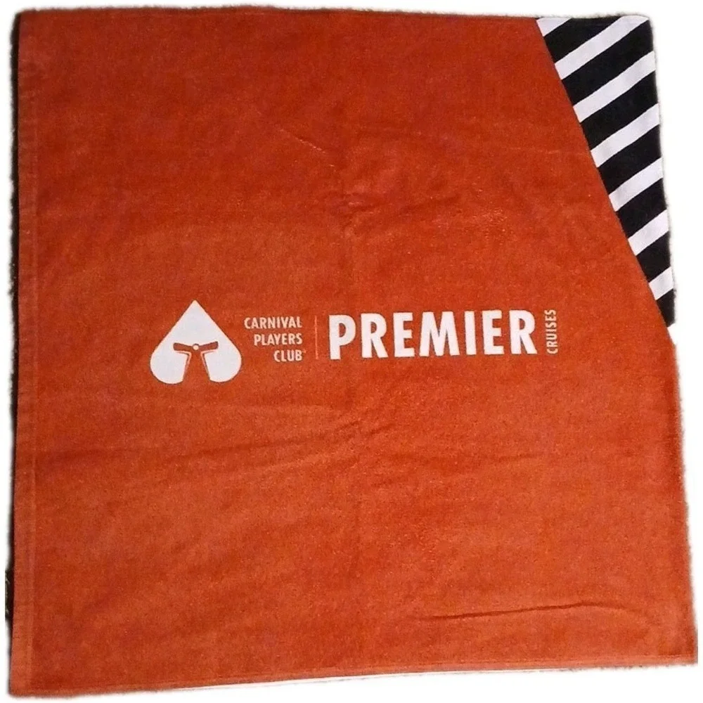 Carnival Players Club Premier Cruises Beach Towel Casino Cruise Gift